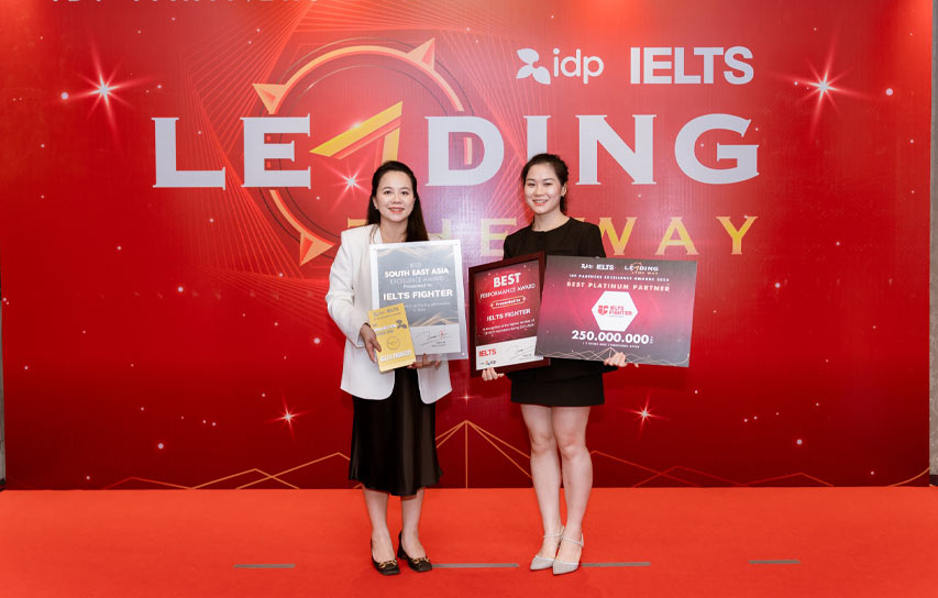 IDP Ielts trao giải đối tác xuất sắc