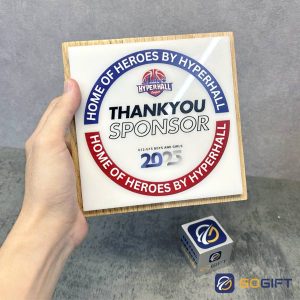 Cúp thiết kế Sponsor Homes Of Heroes 2