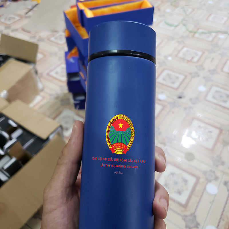Bình giữ nhiệt in logo