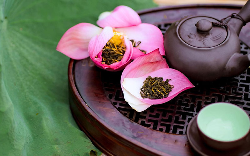 Trà sen Tây Hồ