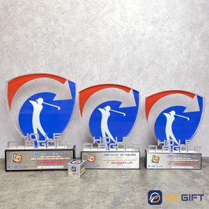Cúp thiết kế Giải Golf Về Nguồn 3