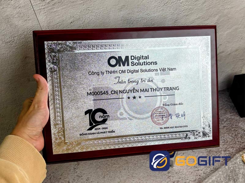 bảng vinh danh công ty 9