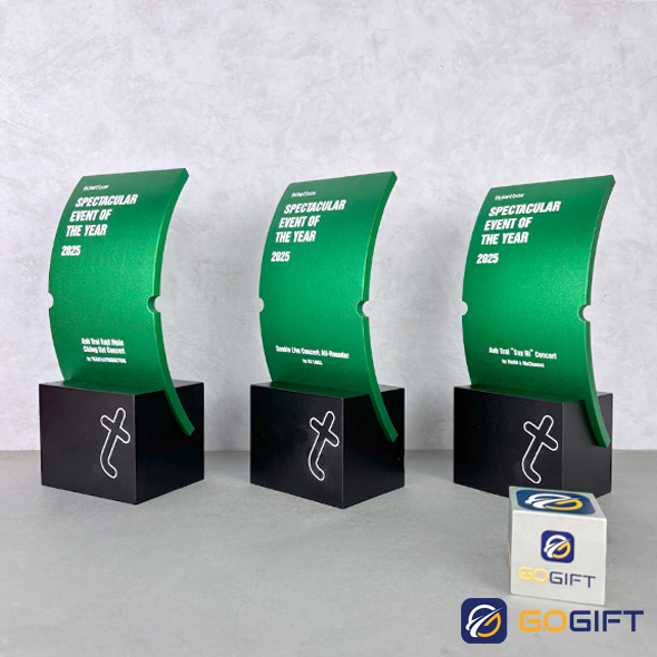 Cúp thiết kế ticketbox đặc biệt