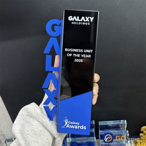 Cúp thiết kế Galaxy Award Business 2025