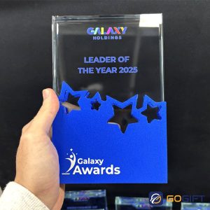 Cúp thiết kế Galaxy Awards Leader 2025